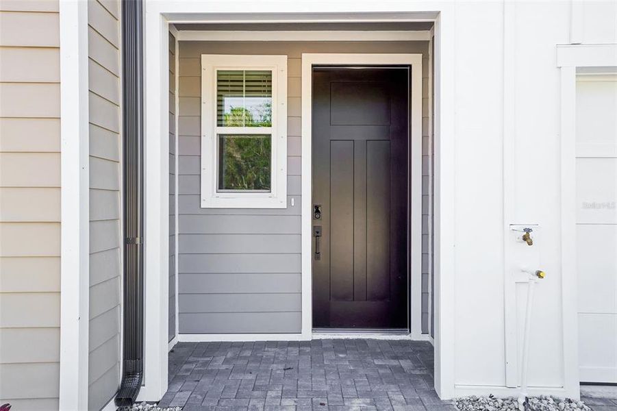 Exterior details and patio area of a home in , Tampa (Image 4). Exterior details and patio area of a home in , Tampa (Image 4).
