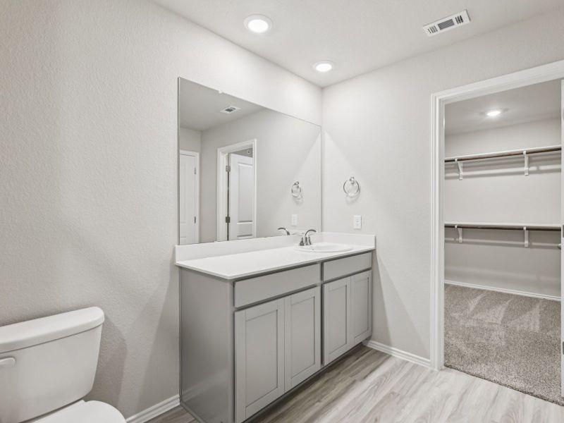 Furnished interior view inside a new home in Waterstone Village, Kyle (Image 4).