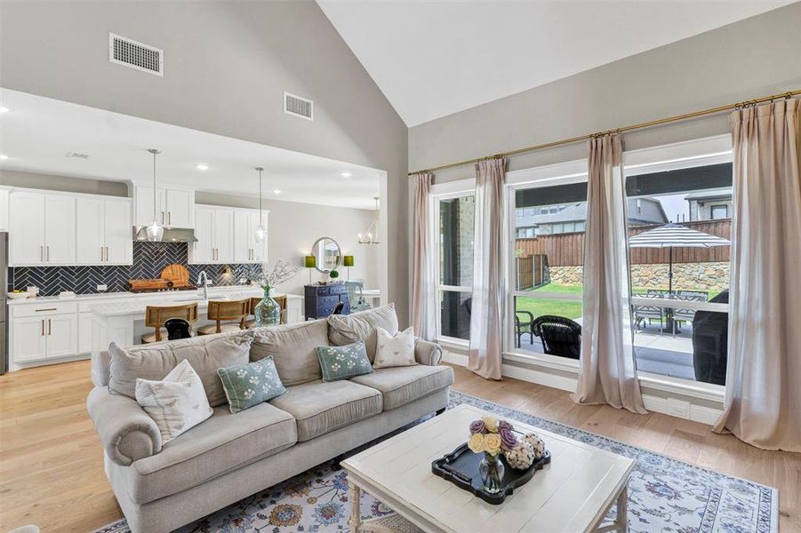 Furnished interior view inside a new home in , Newark (Image 32).