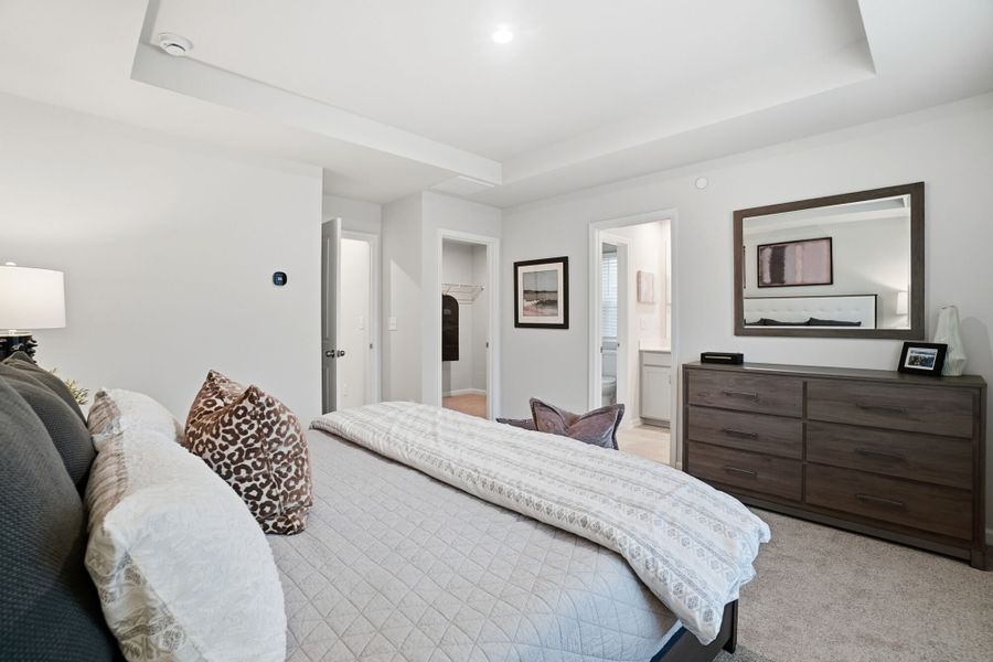 Furnished interior view inside a new home in Hedgecliff Townes, Kannapolis (Image 12).