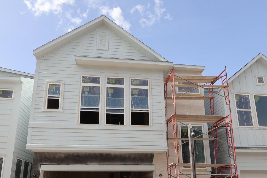 In-progress construction of a new home in Retreat at Oak Park, Houston, TX (Image 13).