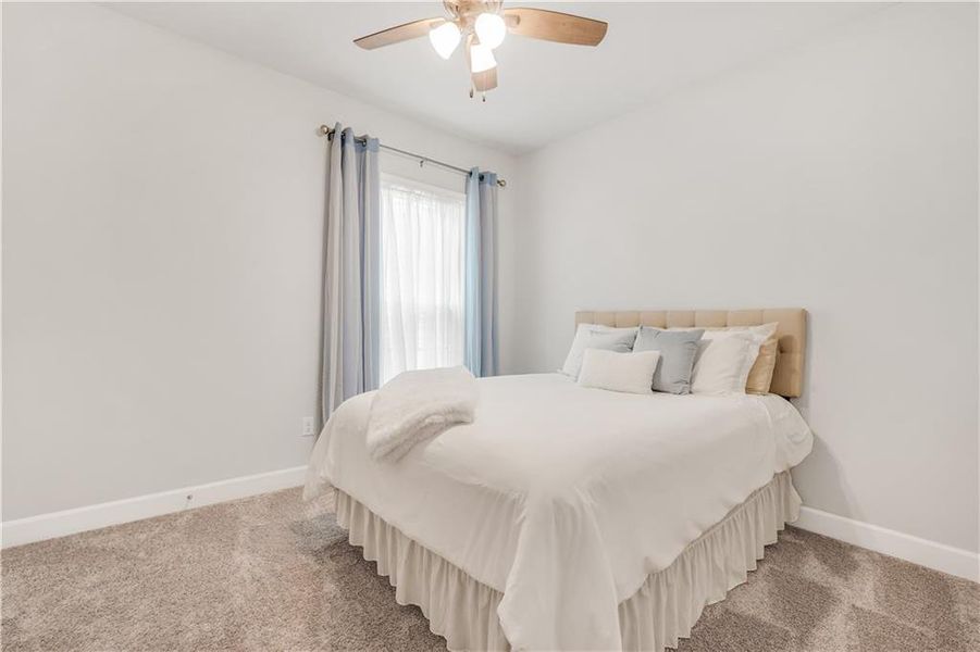 Furnished interior view inside a new home in , Griffin (Image 53).
