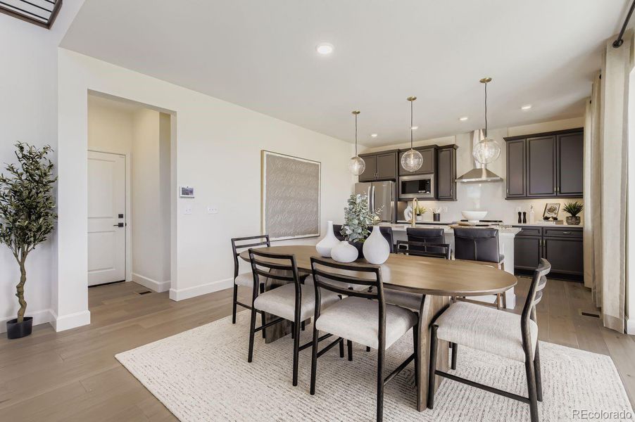 INTERIOR PHOTOS ARE WILLOW MODEL HOME.