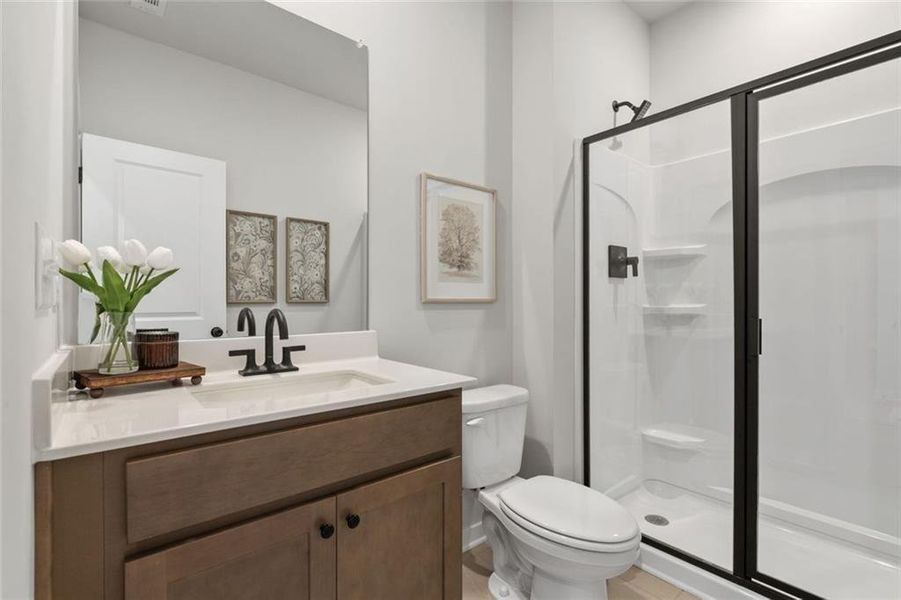 Furnished interior view inside a new home in Windsong Estates, McDonough (Image 18).