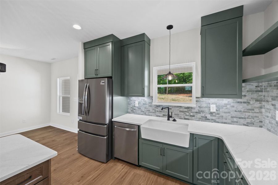 Furnished interior view inside a new home in , Bessemer City (Image 8).