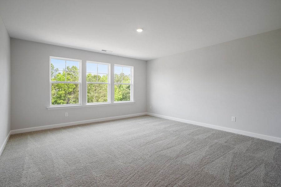 Spacious, unfurnished interior of a new home in Sweetbrier, Durham (Image 33). Spacious, unfurnished interior of a new home in Sweetbrier, Durham (Image 33).