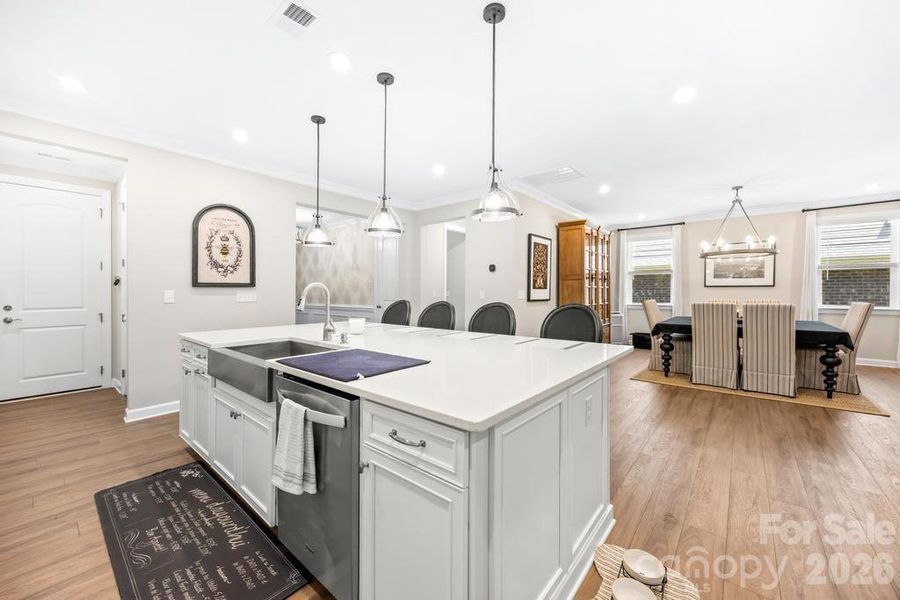 Furnished interior view inside a new home in Sonata at Mint Hill, Mint Hill (Image 12).