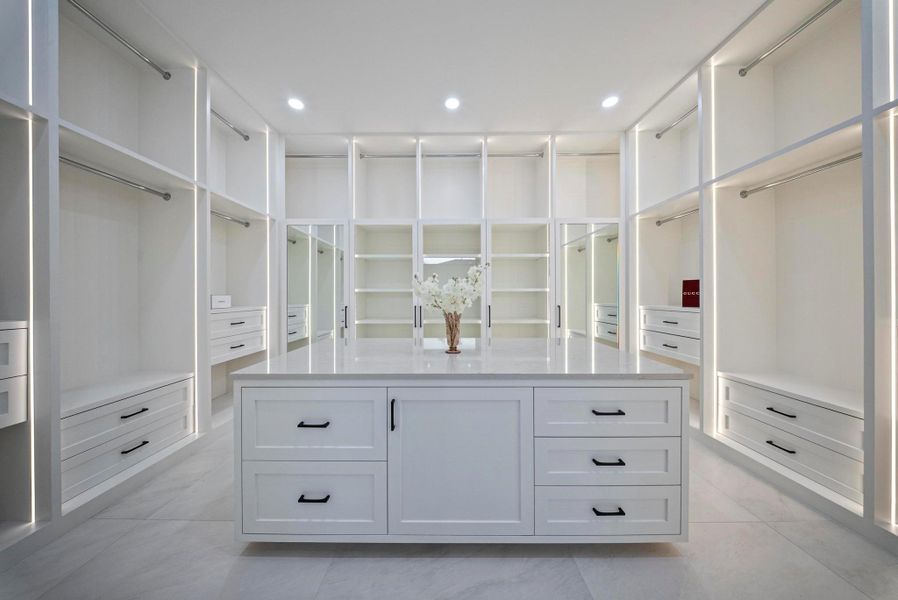 Furnished interior view inside a new home in , Houston (Image 13).