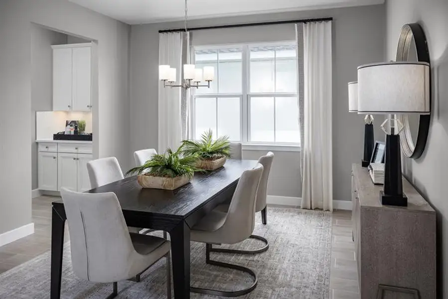Representative furnished interior of a home built from the Winterset by Ryan Homes in Bellaviva, Auburndale (Image 6).