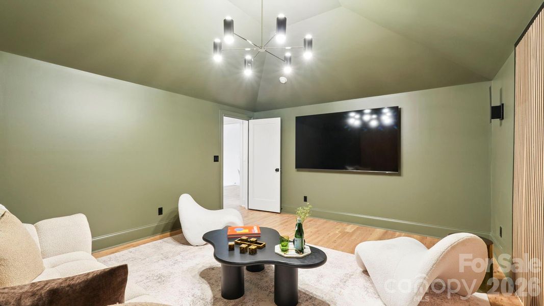 Furnished interior view inside a new home in , Charlotte (Image 42).