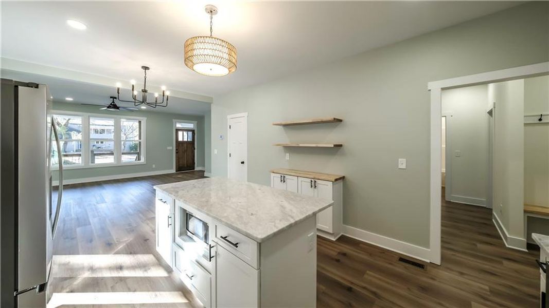 Furnished interior view inside a new home in , Bremen (Image 13).