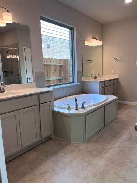 Furnished interior view inside a new home in Wildtree, Magnolia (Image 8).