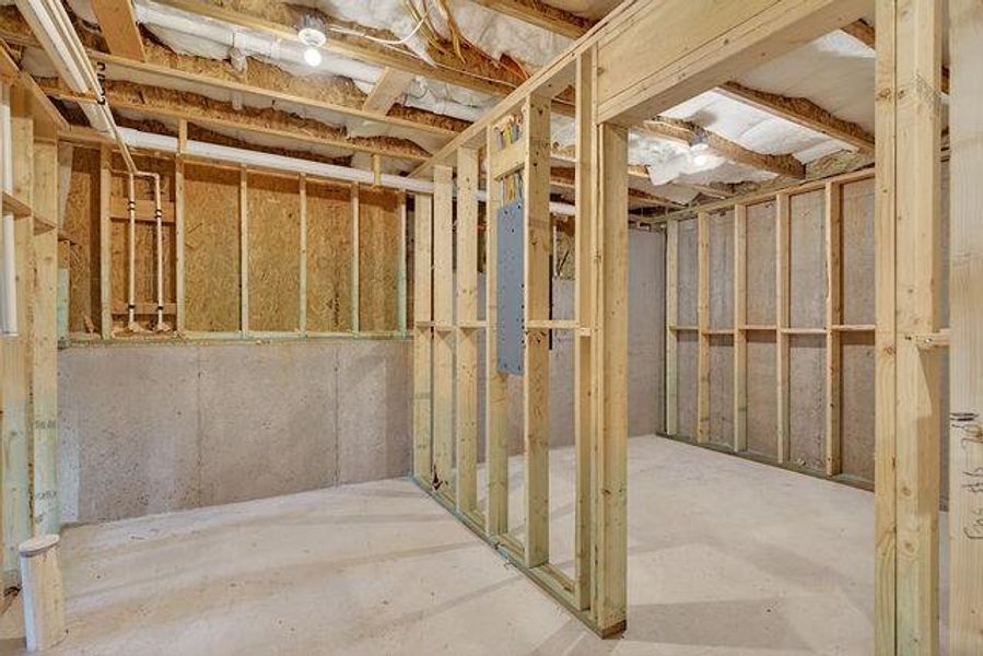 In-progress construction of a new home in Austin Ridge, Commerce, GA (Image 45).