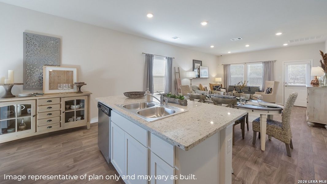 Furnished interior view inside a new home in Stonehill, San Antonio (Image 23).