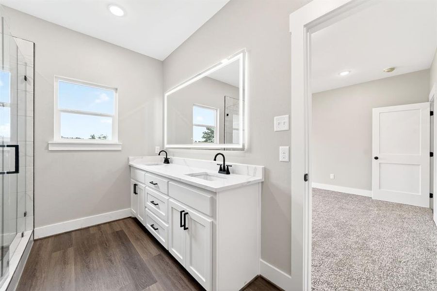Furnished interior view inside a new home in , Edgewood (Image 15).