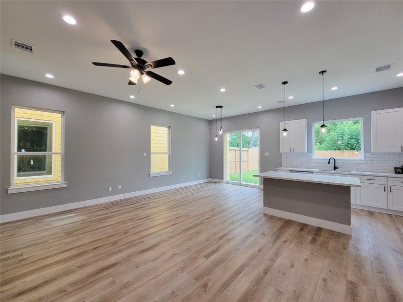 Spacious, unfurnished interior of a new home in , Houston (Image 18). Spacious, unfurnished interior of a new home in , Houston (Image 18).