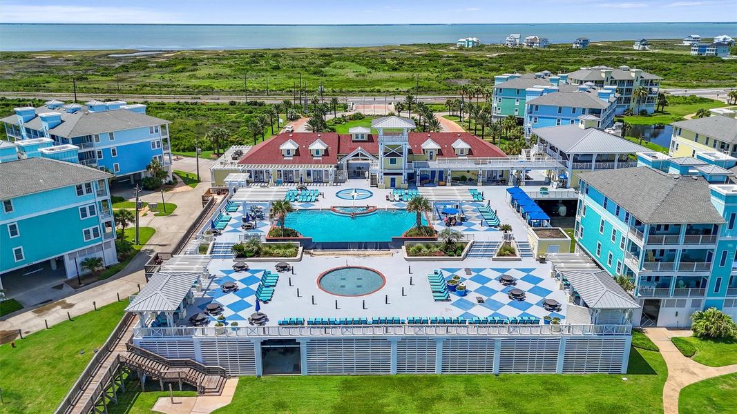 The Pointe West Beach Club is the heart of the community, offering resort-style amenities and a welcoming atmosphere for residents and guests.