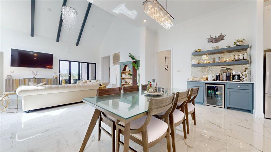 Furnished interior view inside a new home in , Wylie (Image 7).