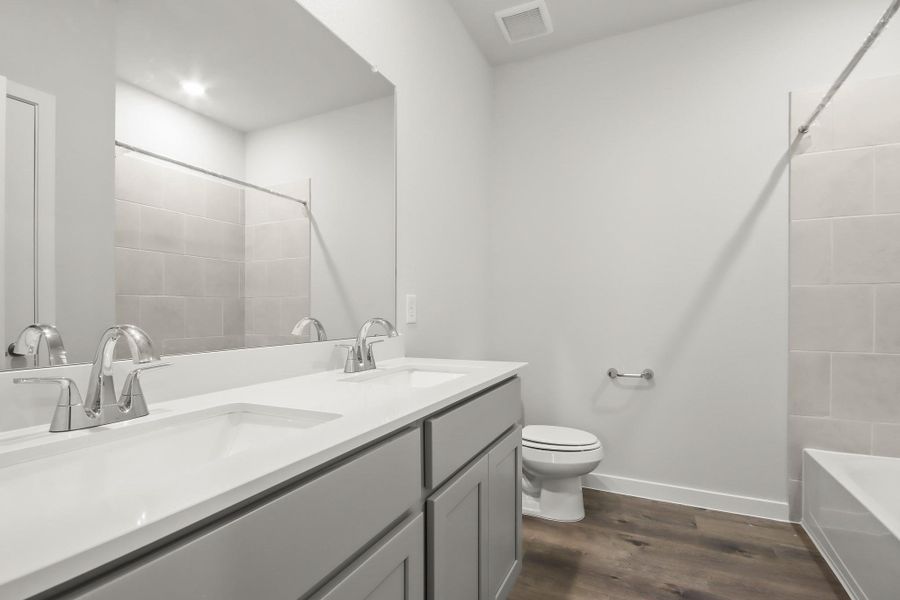 Furnished interior view inside a new home in Maple Woods, Hockley (Image 5).