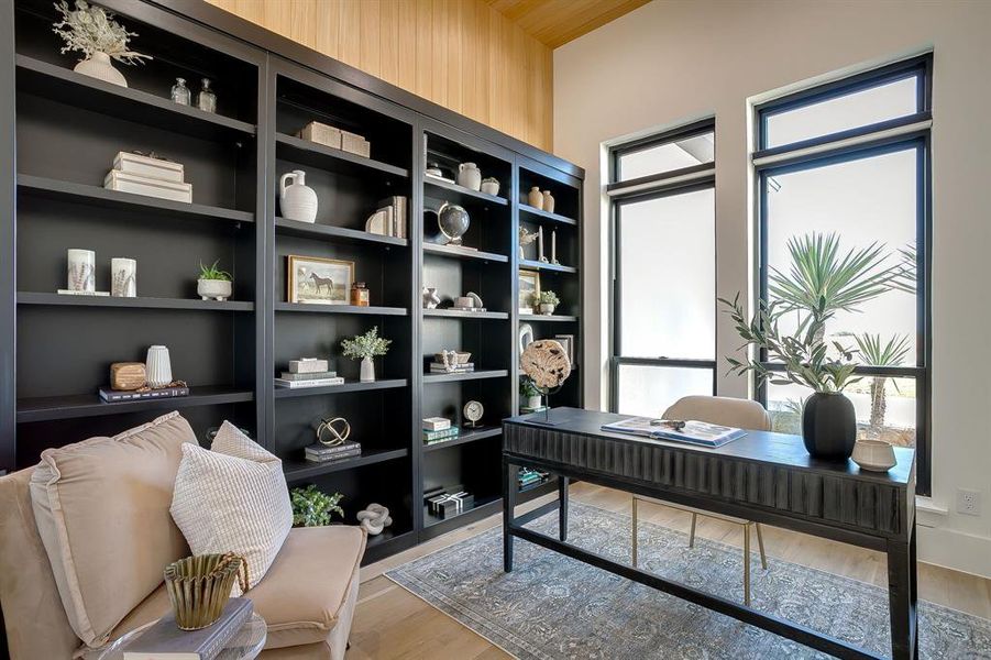 Furnished interior view inside a new home in , Weatherford (Image 7).