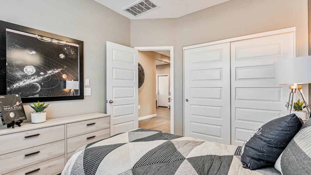 Furnished interior view inside a new home in Desert Moon Estates, Buckeye (Image 25).