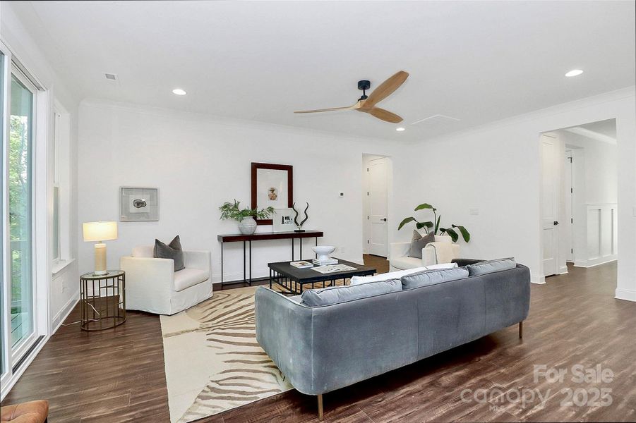 Furnished interior view inside a new home in Harbor Oaks, Denver (Image 16).