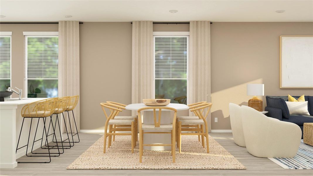 Furnished interior view inside a new home in Elm Creek, Elgin (Image 6).