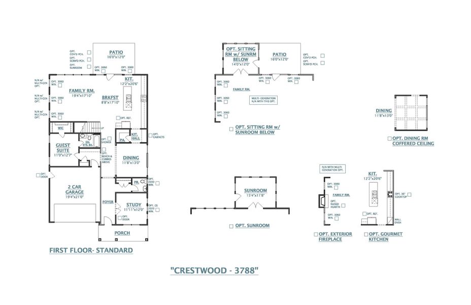 Crestwood New Home in Moncks Corner, SC.  - Slide 5