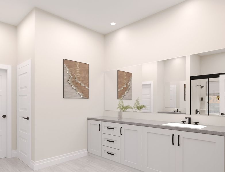 Representative furnished interior of a home built from the Fossil by Beazer Homes in Willows at Bella Vista Farms: Bella Vista Farms, San Tan Valley (Image 7). Representative furnished interior of a home built from the Fossil by Beazer Homes in Willows at Bella Vista Farms: Bella Vista Farms, San Tan Valley (Image 7).