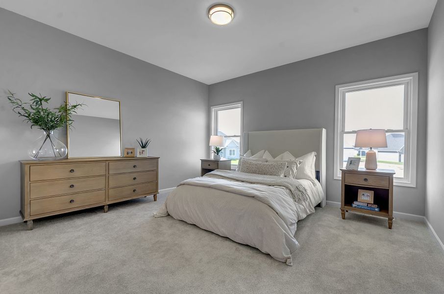 Representative furnished interior of a home built from the The Belmont by Forbes Capretto Homes in Fieldstream Estates, Lancaster (Image 11).