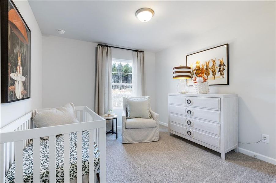 Furnished interior view inside a new home in , Conyers (Image 8).