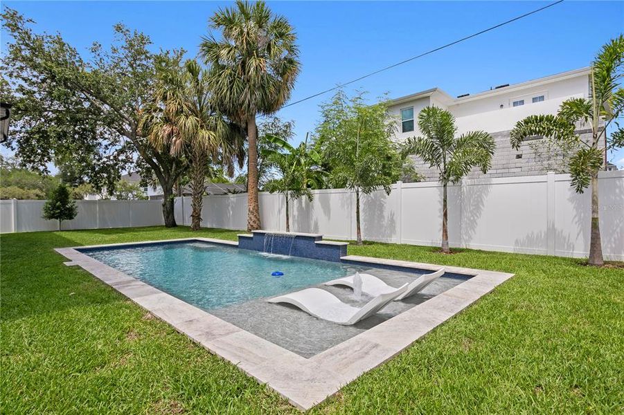 Exterior details and patio area of a home in , Tampa (Image 38). Exterior details and patio area of a home in , Tampa (Image 38).