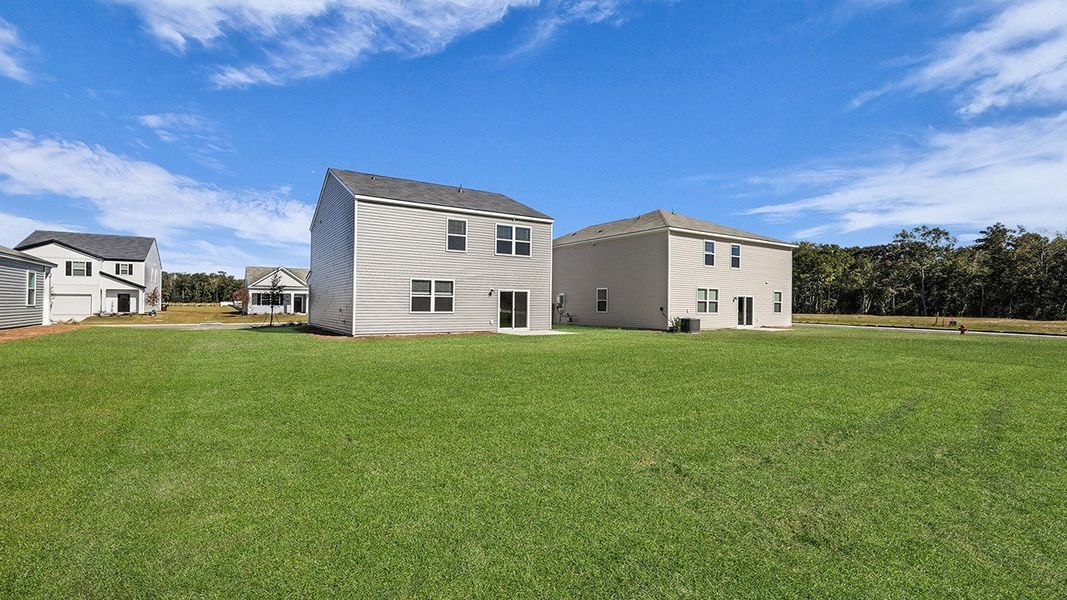 Exterior details and patio area of a home in Carolina Groves, Moncks Corner (Image 24). Exterior details and patio area of a home in Carolina Groves, Moncks Corner (Image 24).
