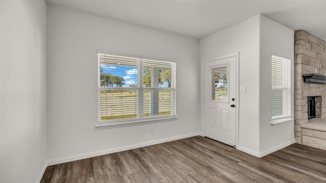 Spacious, unfurnished interior of a new home in , Poolville (Image 26).