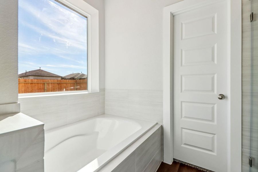 Furnished interior view inside a new home in Bluestem, Brookshire (Image 12).