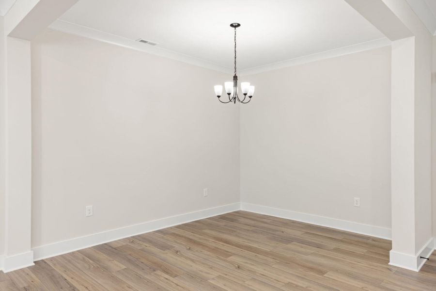 Spacious, unfurnished interior of a new home in Harbor Crossing, Greensboro (Image 19).