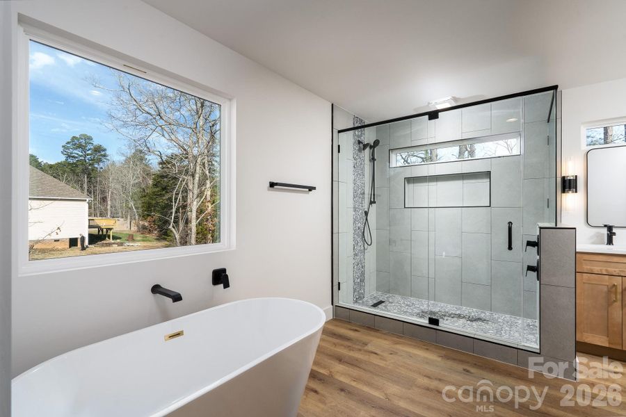 Furnished interior view inside a new home in , Locust (Image 8).