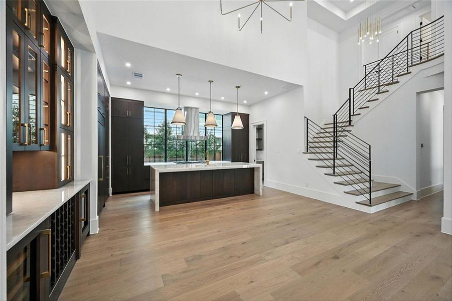 Furnished interior view inside a new home in Fields, Frisco (Image 6).