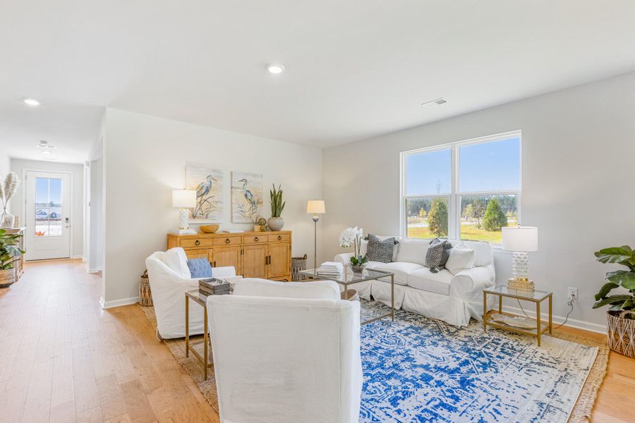 Furnished interior view inside a new home in Rivers Reach, Yemassee (Image 24).