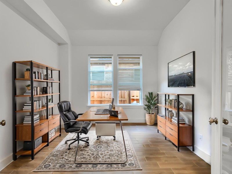 Furnished interior view inside a new home in Tompkins Reserve, Katy (Image 13).