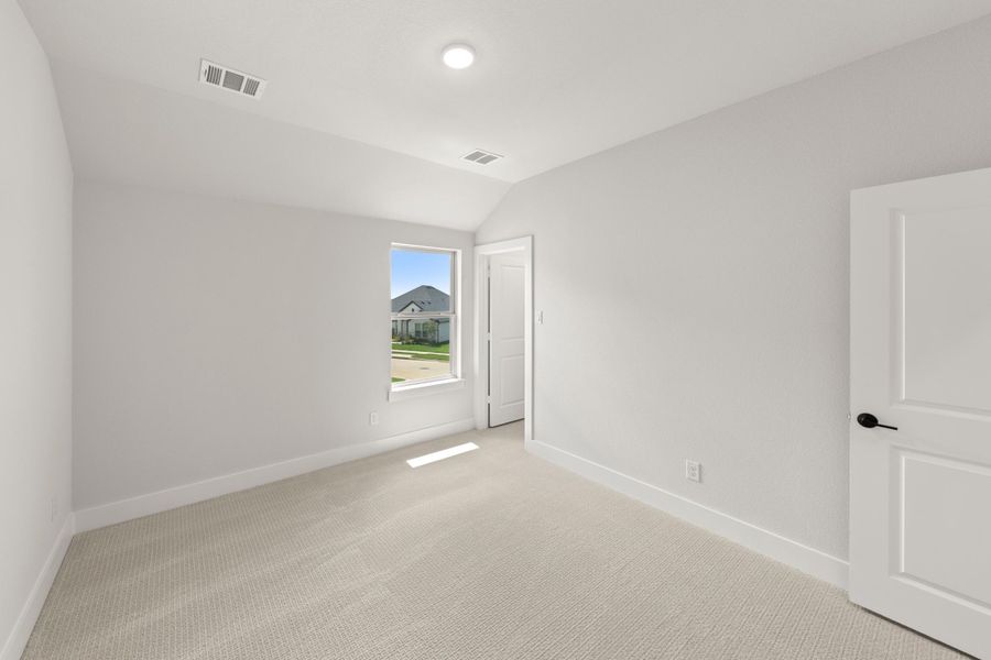 Spacious, unfurnished interior of a new home in Inspiration Collection at Union Park, Little Elm (Image 18).
