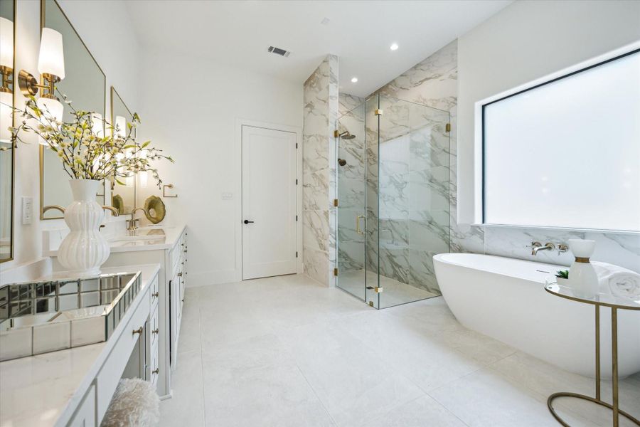 Furnished interior view inside a new home in , Houston (Image 5).