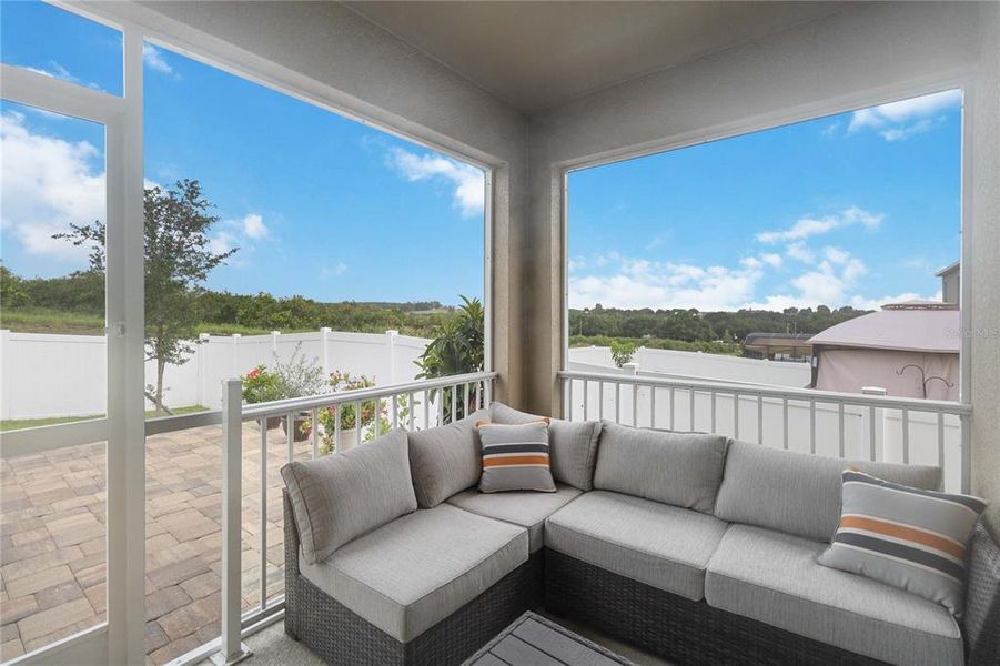 Enclosed porch