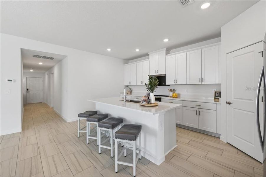 Furnished interior view inside a new home in Colbert Landings, Palm Coast (Image 11).