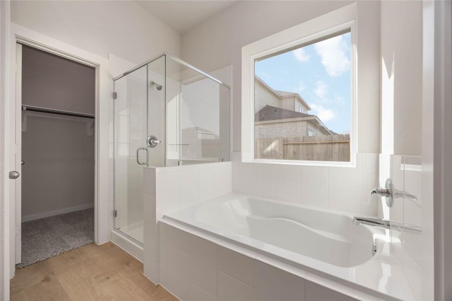 Furnished interior view inside a new home in Splendora Fields, Splendora (Image 5).