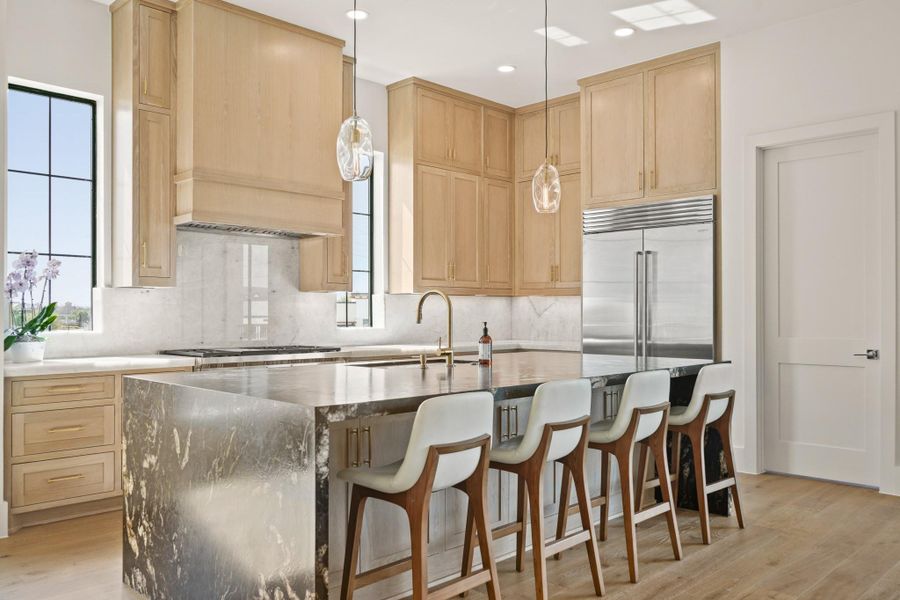Furnished interior view inside a new home in Monet Estates, Sugar Land (Image 4).