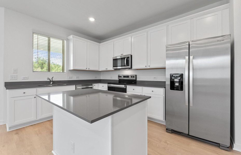 Furnished interior view inside a new home in County View, Temple (Image 4). Furnished interior view inside a new home in County View, Temple (Image 4).