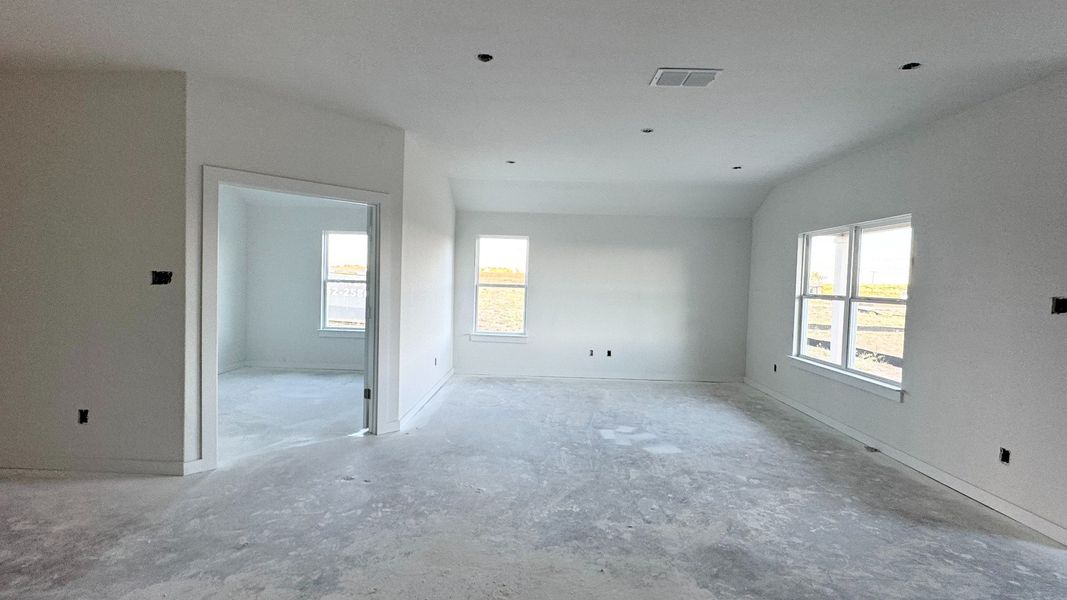 Furnished interior view inside a new home in Sky Ridge, San Marcos (Image 5). Furnished interior view inside a new home in Sky Ridge, San Marcos (Image 5).
