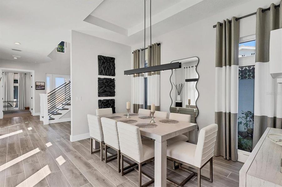 Furnished interior view inside a new home in Aqua Single Family Homes, Bradenton (Image 7).