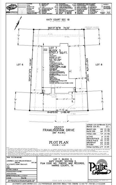 Plot plan